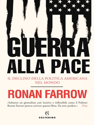 cover image of Guerra alla pace
